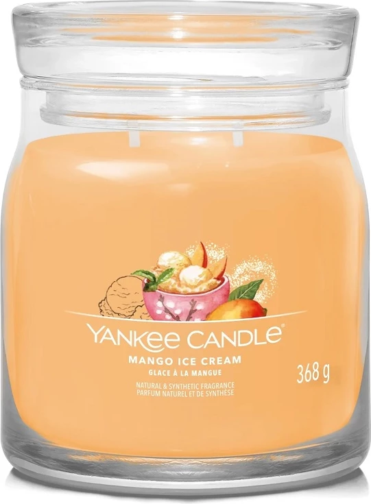 Kandil aromatik Yankee Candle Mango Ice Cream 368g