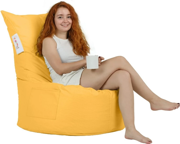 Qese kopshti për ulje, ngjyrë e verdhë, Atelier del Sofa, Balina