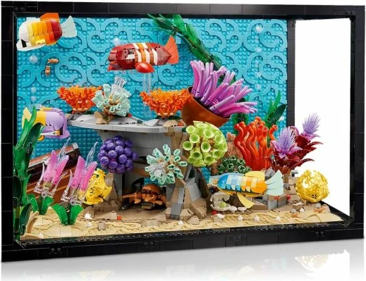 Set ndërtimi LEGO për të rritur, Icons Tropical Aquarium