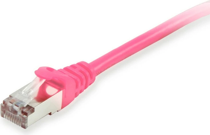 Kabëll rrjeti Equip Cat6a S/FTP 0.5m, RJ-45, rozë