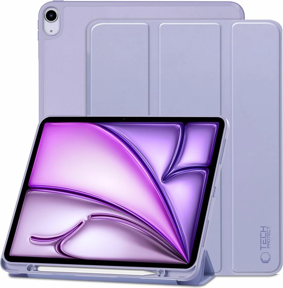 Mbështjellës Tech-Protect SC Pen për iPad Air 13" 2024, Violet