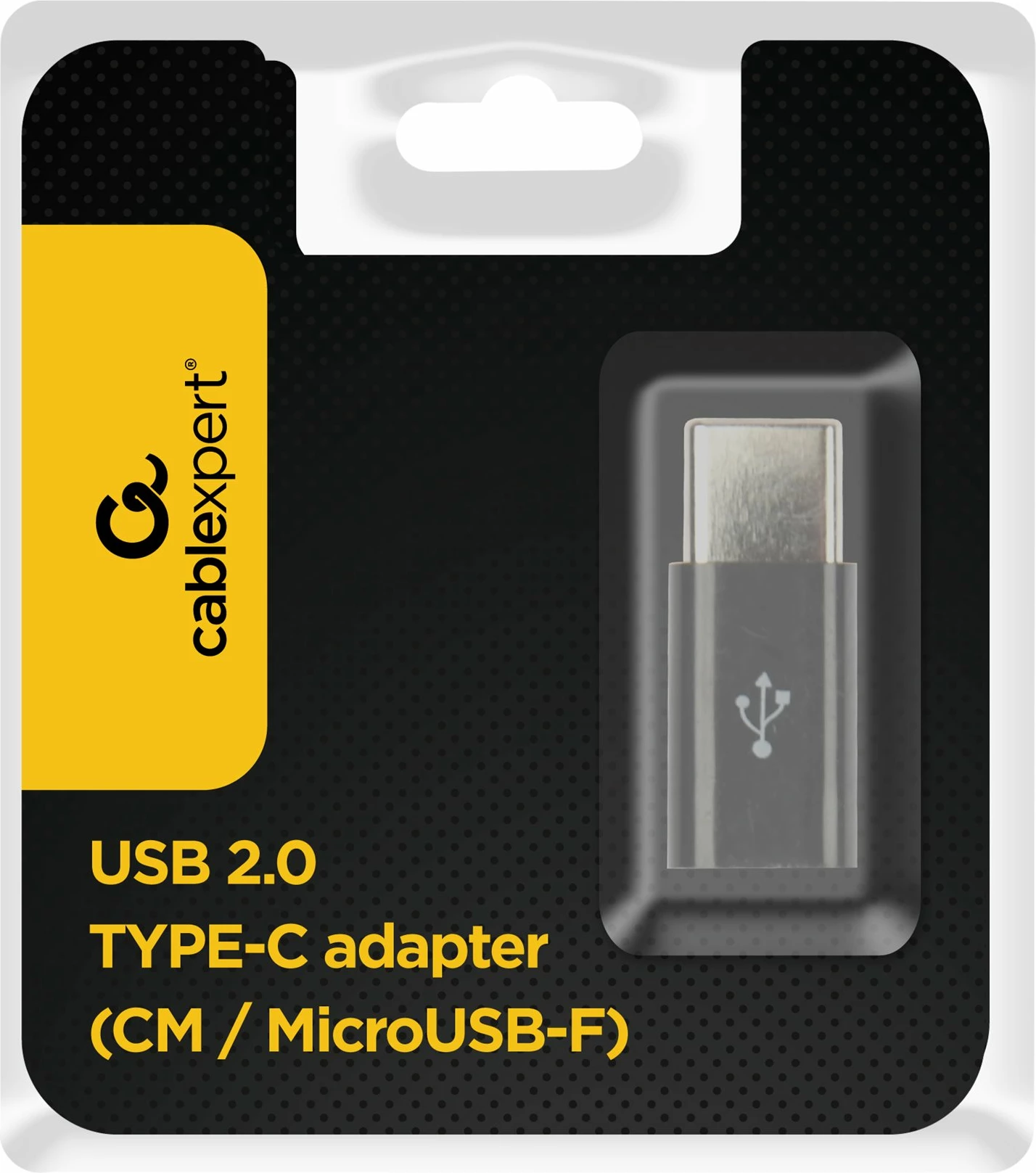 Adapter USB-C Gembird A-USB2-CMmF-01, Micro-USB, i zi