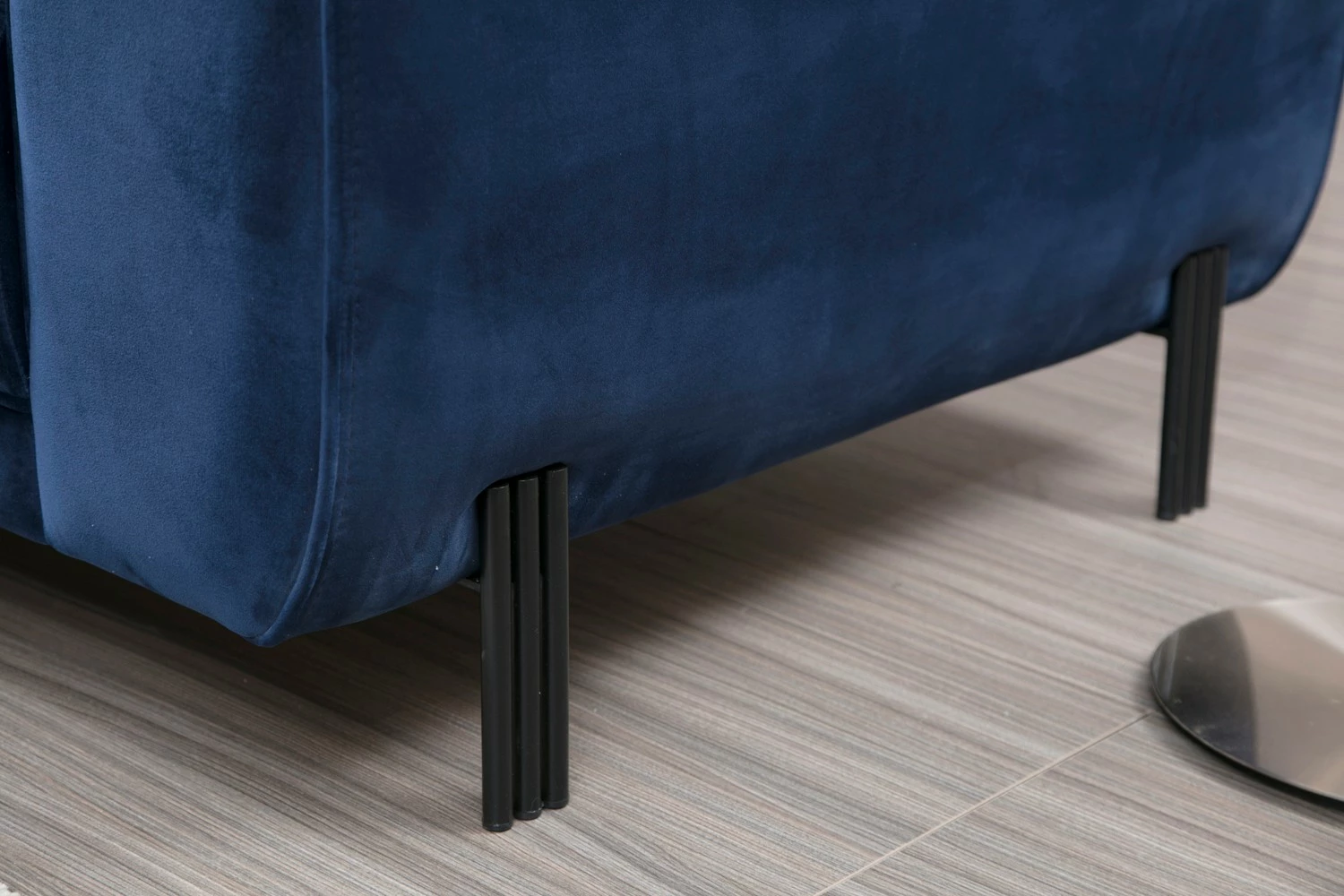 Kënd divan-krevat Atelier del Sofa, kënd majtas, ngjyrë blu e errët (Chl-3R)
