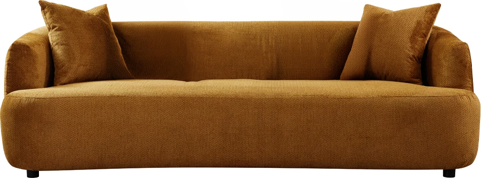 Divan treshe CELESTE, ngjyrë deveje, 228x98x73cm