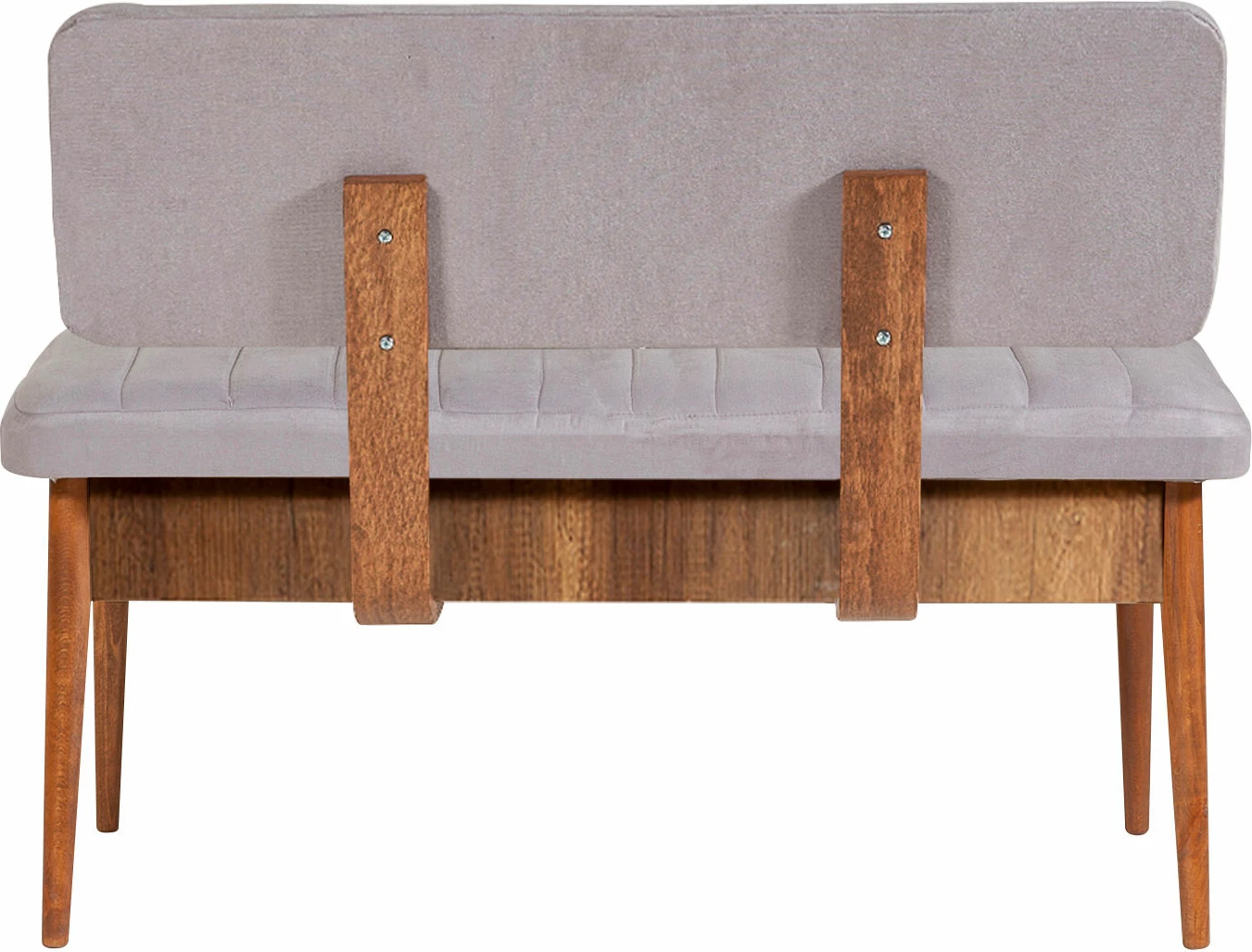 Set tavolinë me karrige, zgjatues, 5 pjesë, Hanah Home, ngjyrë arre, Soho gri