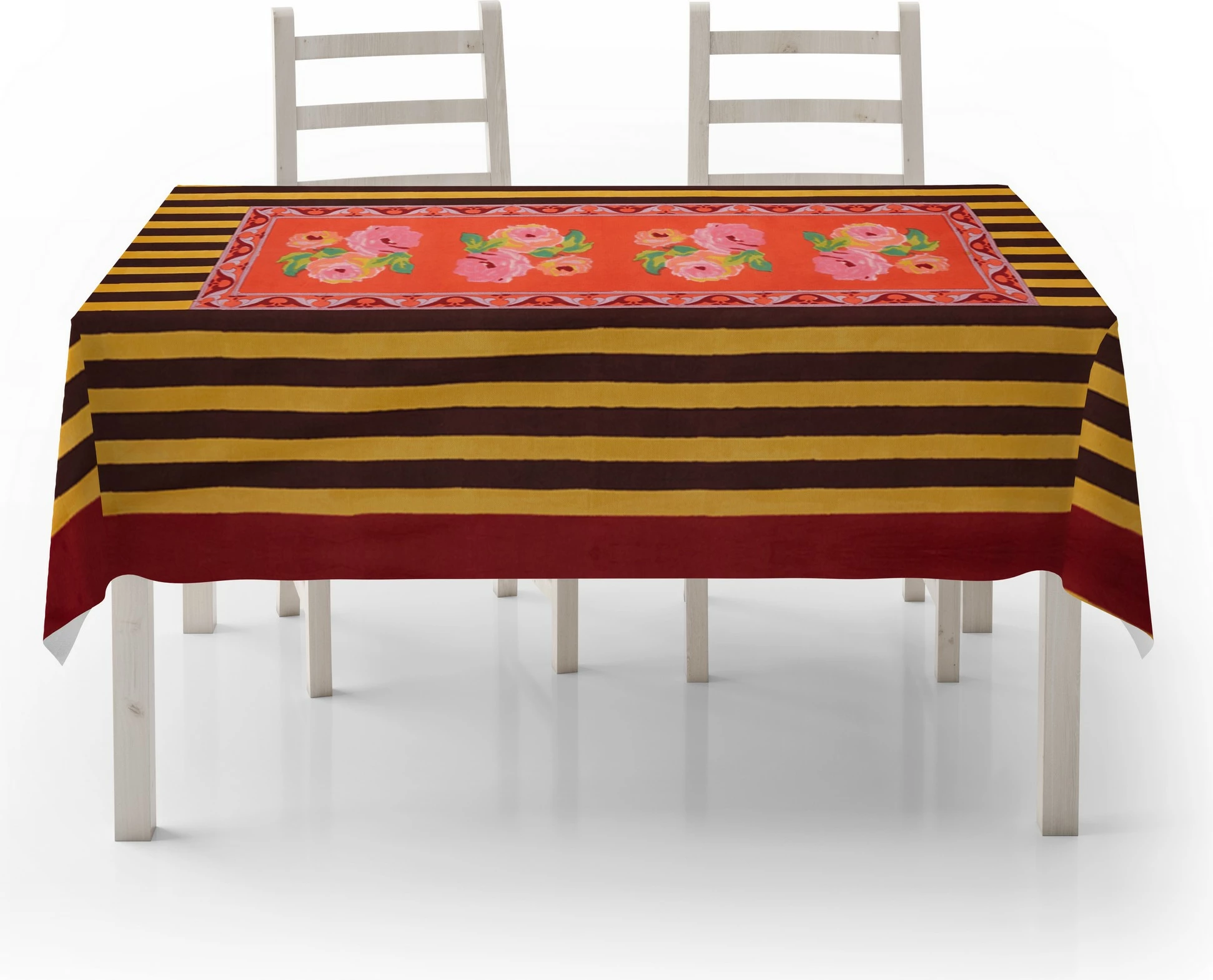 Mbulesë tavoline Hermia, shumëngjyrëshe, Asr-tblclt25-7, 140x300cm