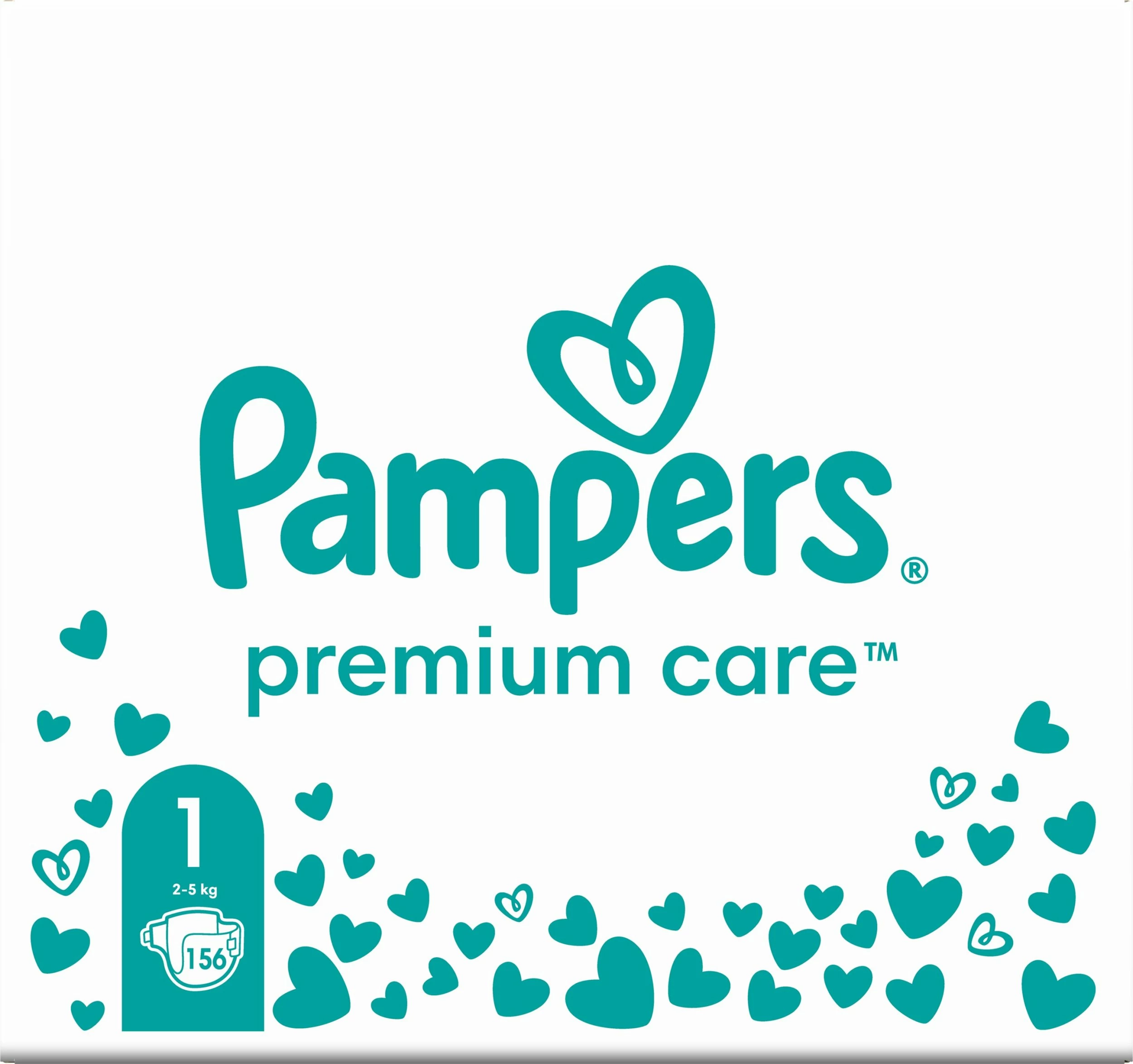 Pelenë Pampers Premium Care Nr.1 2-5 kg 156 copë