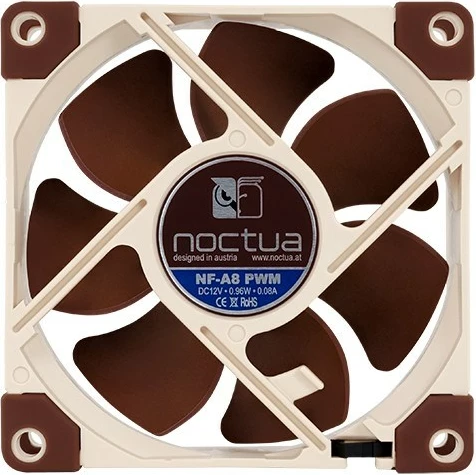 Ftohës Noctua NF-A8 PWM, 8cm, bronzë