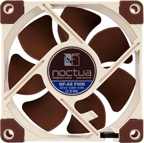 Ftohës Noctua NF-A8 PWM, 8cm, bronzë