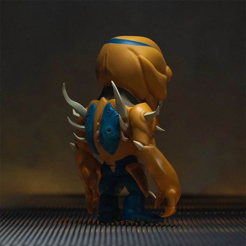 Figurinë koleksionuese Numskull DOOM Imp 16 cm vinil, portokalli/kaltër
