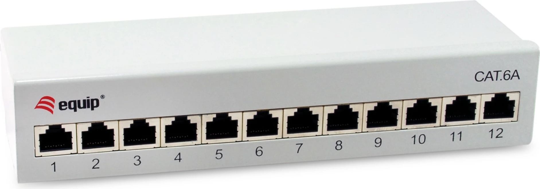 Aksesor rrjeti Equip 326522, 12 porta RJ-45, Cat6a, 10GBase-T, 10 Gigabit Ethernet, gri