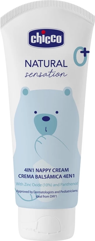 Krem për pelena Chicco Natural Sensation 4in1 për fëmijë, 100ml