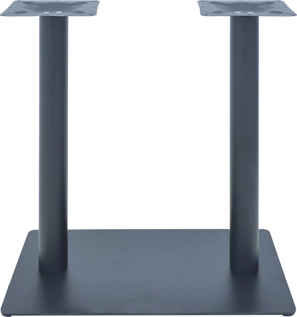 Baza metalike për tavolinë Givosa, ngjyrë e zezë, 70x40x108cm
