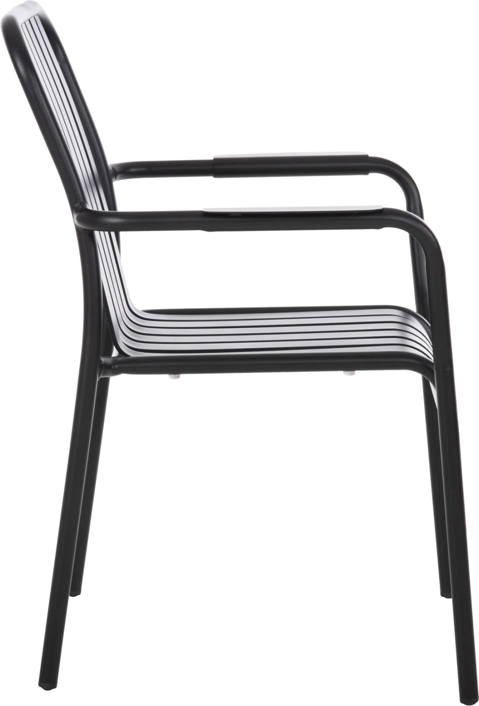 Karrige alumini RACHEL, e zezë, FH6088.01, 63x58x85H cm 8
