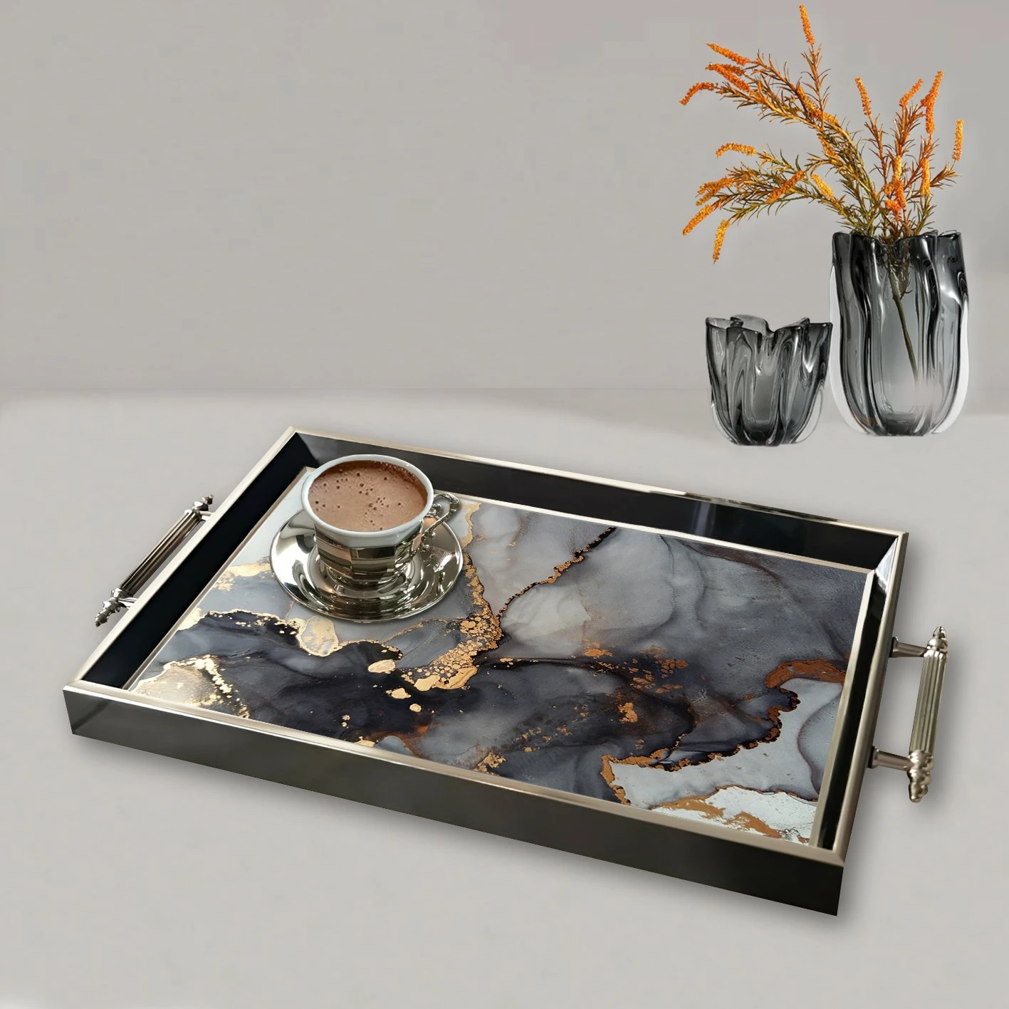 Tabaka qelqi Aberto Design TPG9869, 50 x 29 x 3.5 cm