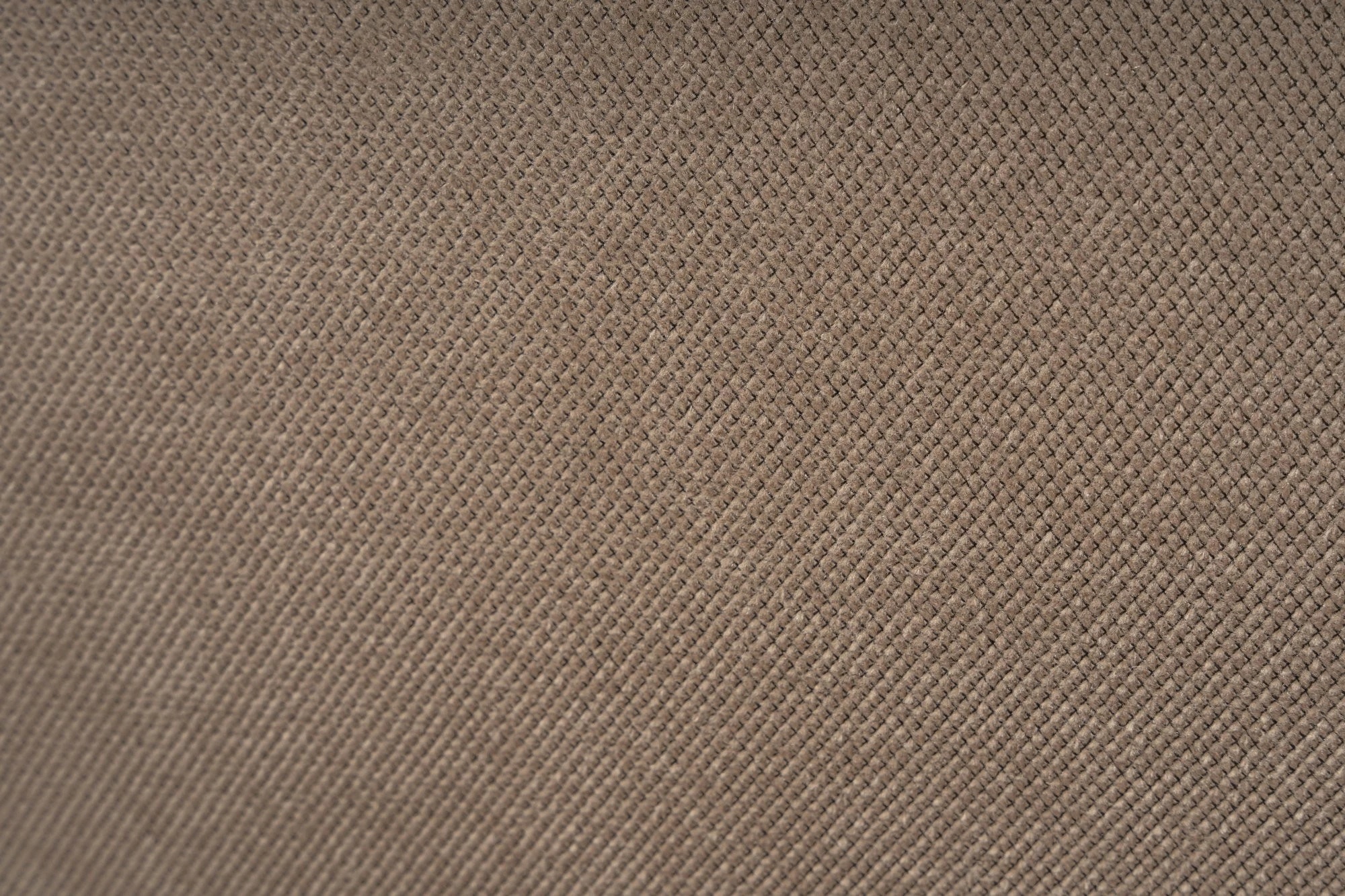 Kënd-sofë Sora me pouffe, ngjyrë kapuçino, Atelier del Sofa