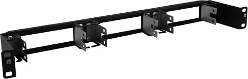 Mbajtës montimi 19" EFB 3HE 150DA, 4U, çelik, 480 mm, i zi