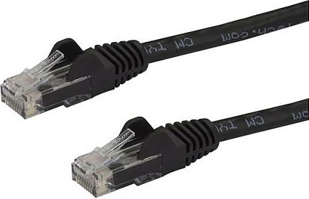 Kabllo rrjeti Ethernet StarTech N6PATC3MBK, Cat6, 3m, RJ45, Gigabit, PoE, e zezë