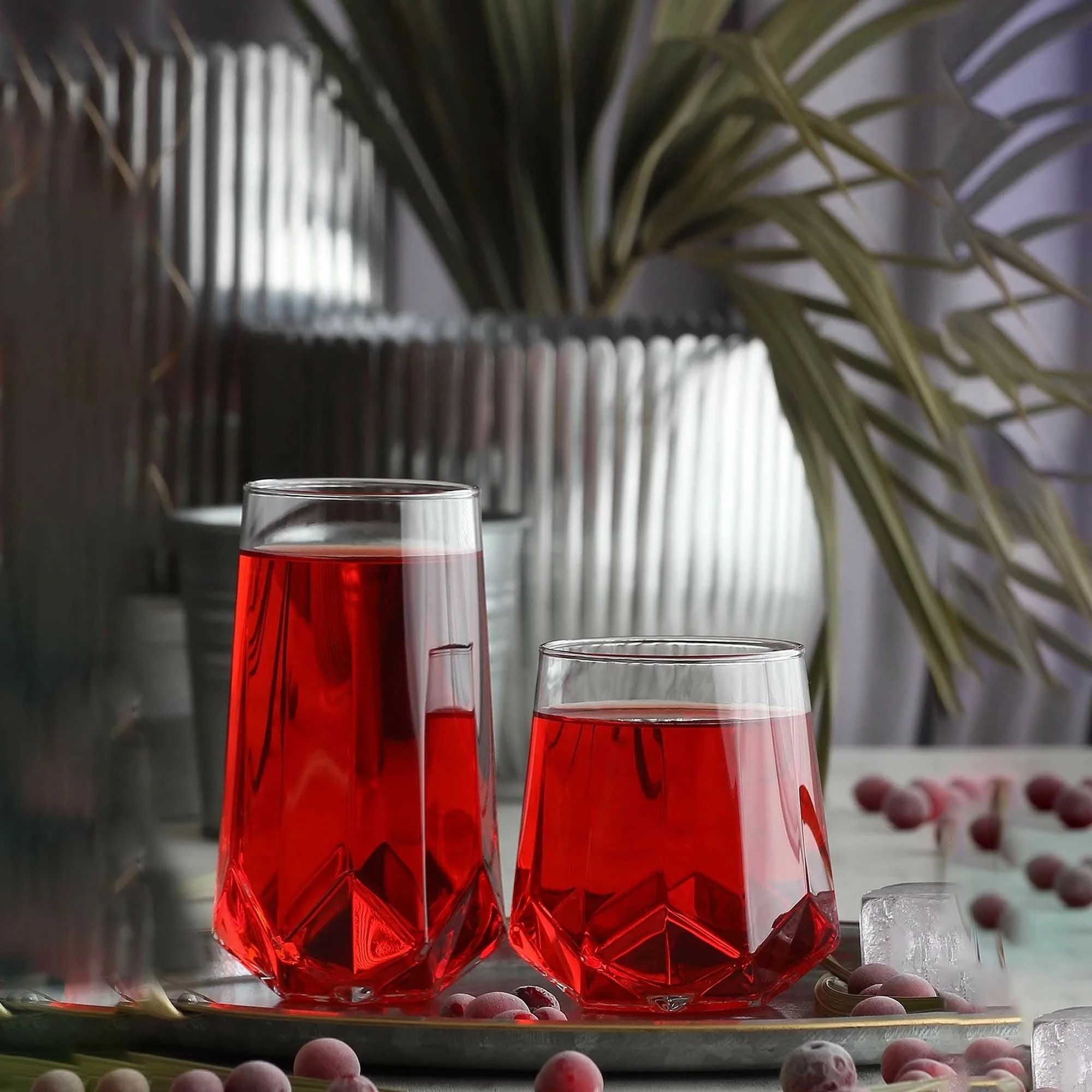 Gotë whisky LAV Horeca Verona 400 ml, transparente, set 12 copë