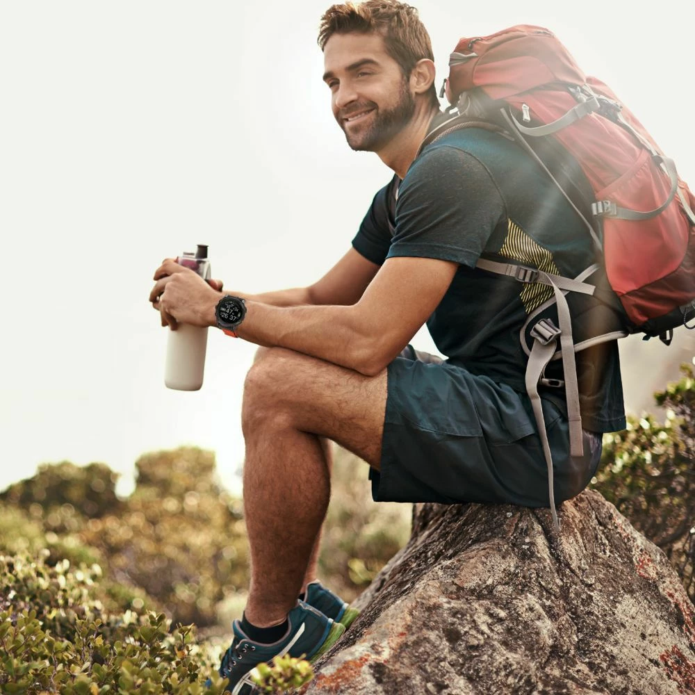 Rrip najloni për smartwatch Tech-Protect Nylon Pro Strap, për Garmin Fenix 5/6/6 Pro/7/8 (47mm), i zi