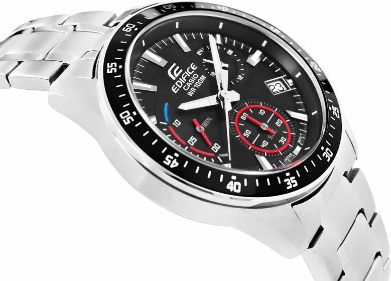 Orë dore për meshkuj Casio, e zezë