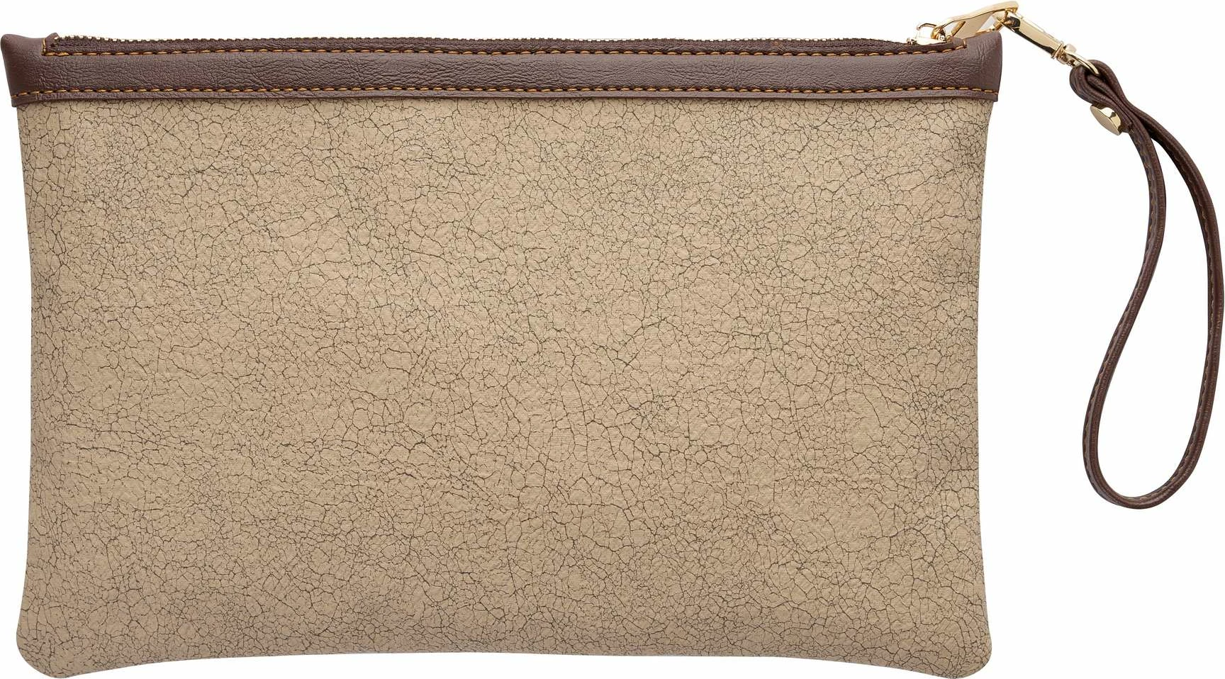 Çantë dore clutch, ngjyrë kafe, Vince Camuto, Terni