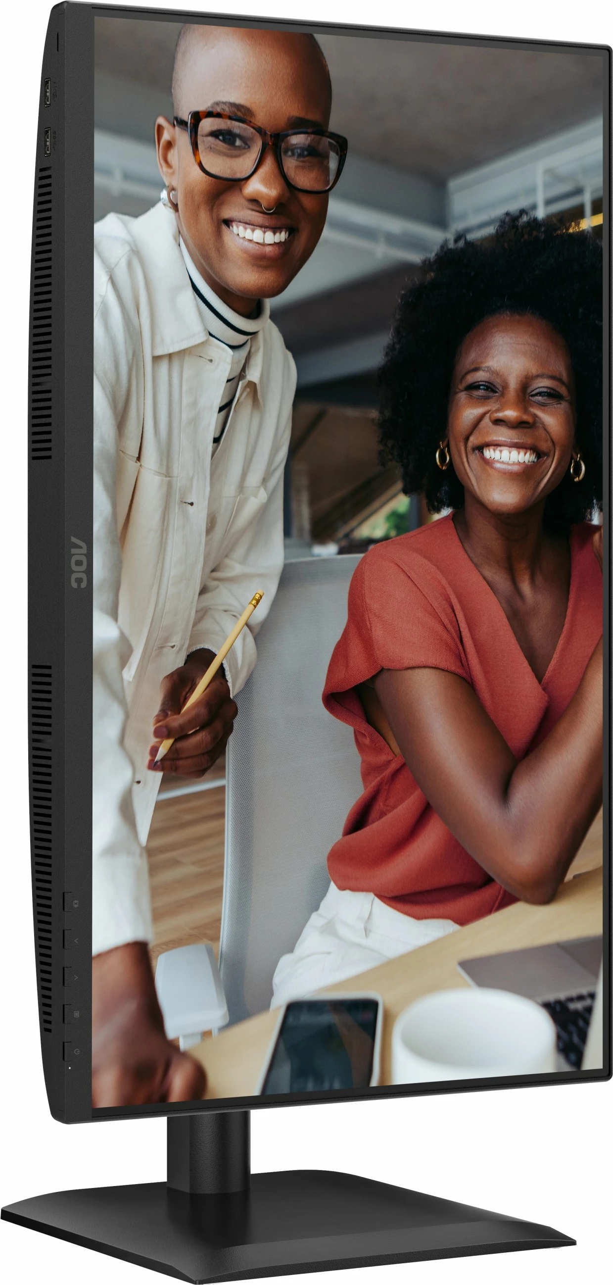 Monitor AOC 24E4U, 23.8", IPS, Full HD, 120Hz, USB Hub, i zi