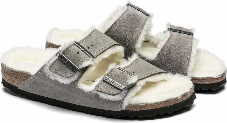 Flip-flop Birkenstock për femra/meshkuj, gri [Madhësia: 46]