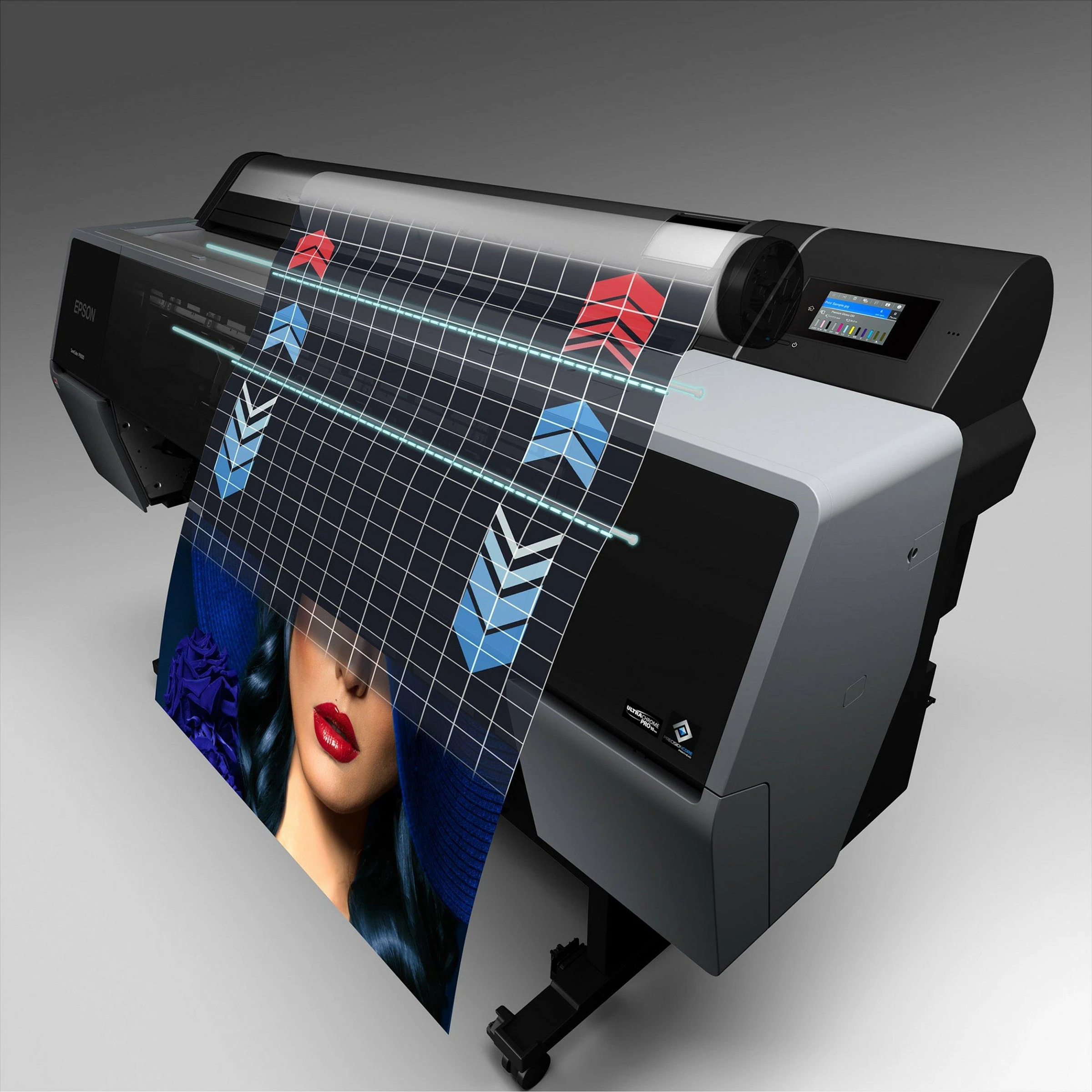 Printer Epson SureColor SC-P9300, 44 inç (111.76 cm), 10 ngjyra, i zi