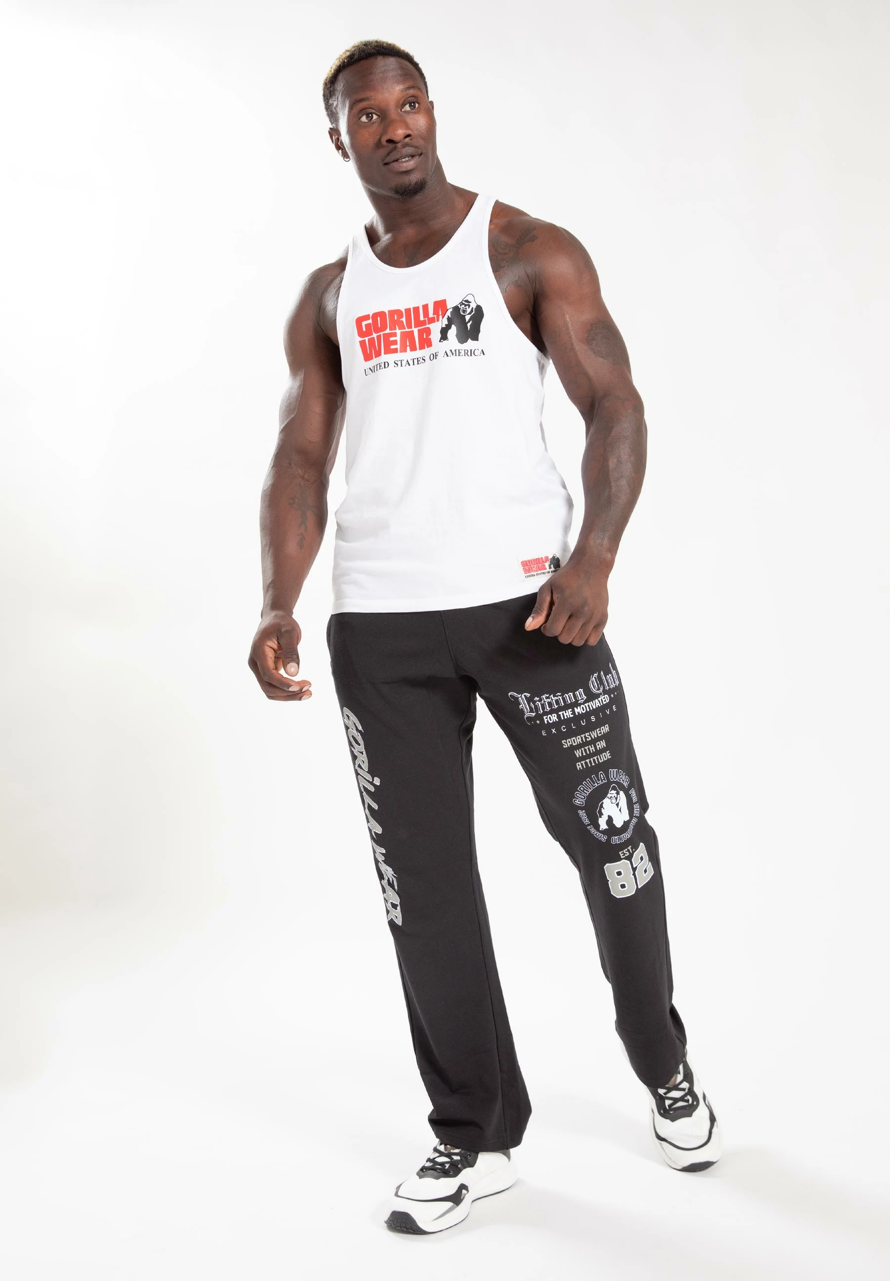 Trenerka për meshkuj Gorilla, E zezë/Gri