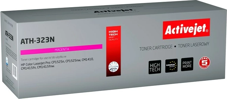 Toner zëvendësues Activejet ATH-323N për printer HP, i vjollcë