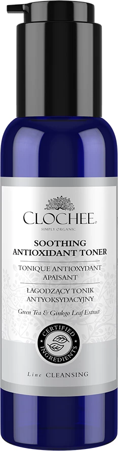 Tonik fytyre për femra Clochee Soothing Antioxidant Toner 100ml
