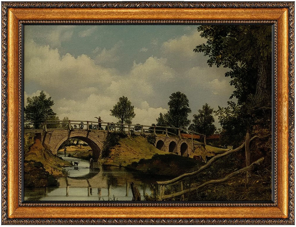 Pikturë dekorative në kanavacë me kornizë, shumëngjyrëshe, Wallity, ATCRCVCNVSMDL60, 50x70cm