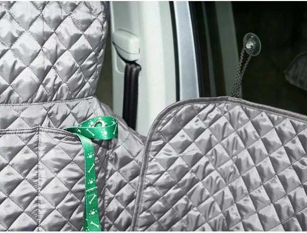 Mbulesë sediljeje për qen Hobbydog 160 me anësore, gri