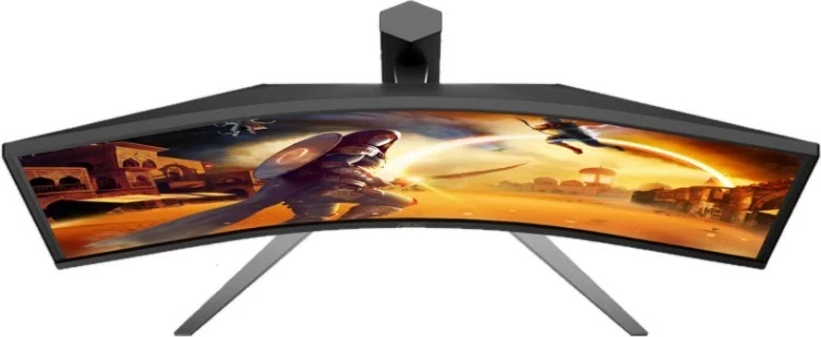 Monitor gaming AOC CU34G4ZCA, 34", UWQHD 3440x1440, 250Hz, i lakuar, Fast VA, i zi