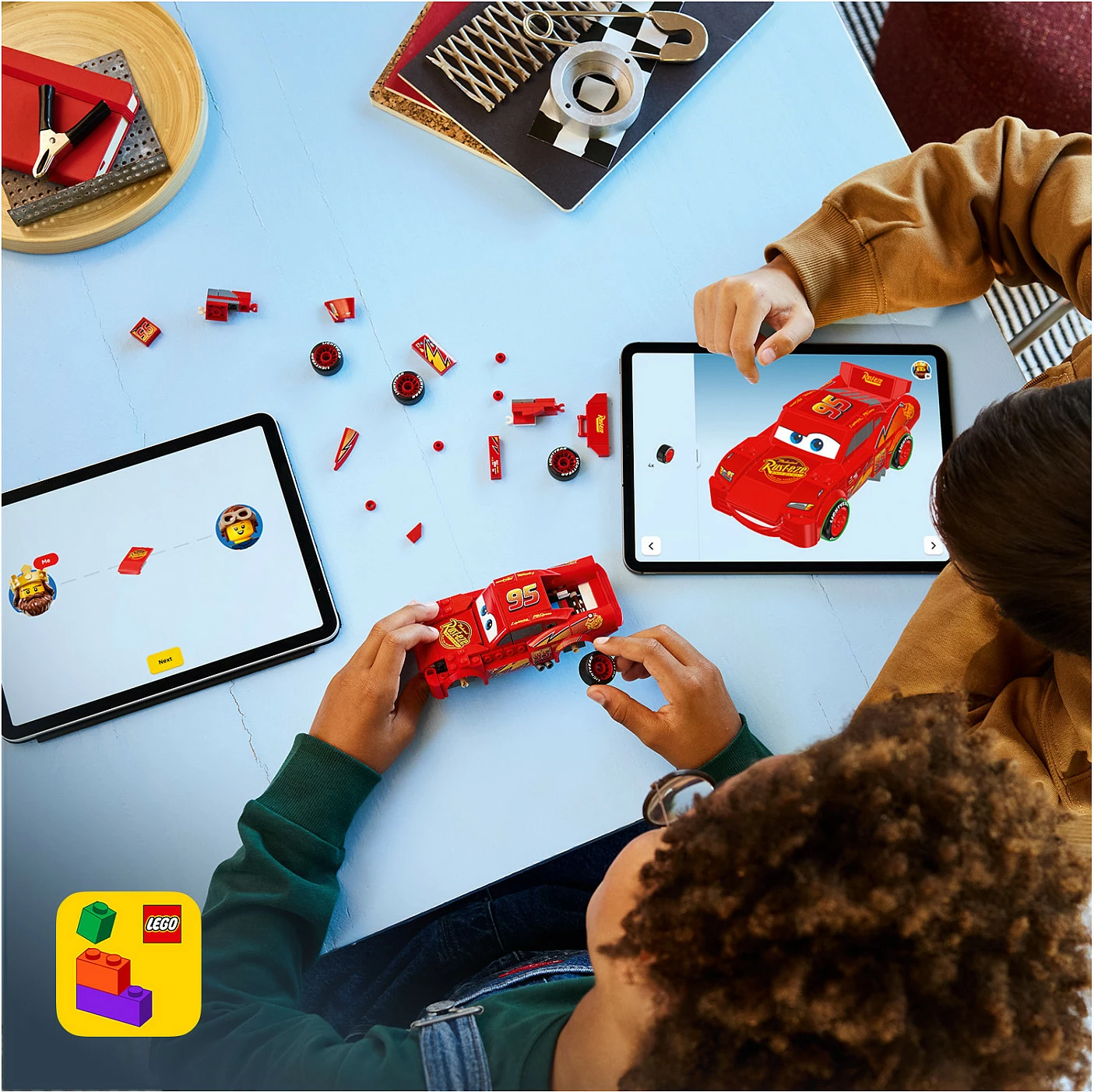 Set ndërtimi LEGO Speed Champions Lightning McQueen 77255, 270 copë, 9+ vjeç, shumëngjyrësh