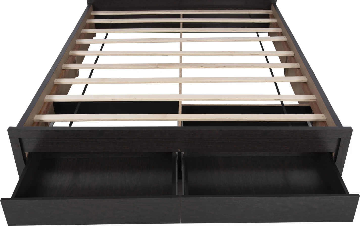 Krevat CAPRI FH312.11 me 2 sirtarë melamine, ngjyrë wenge, për dyshek 150x200 cm