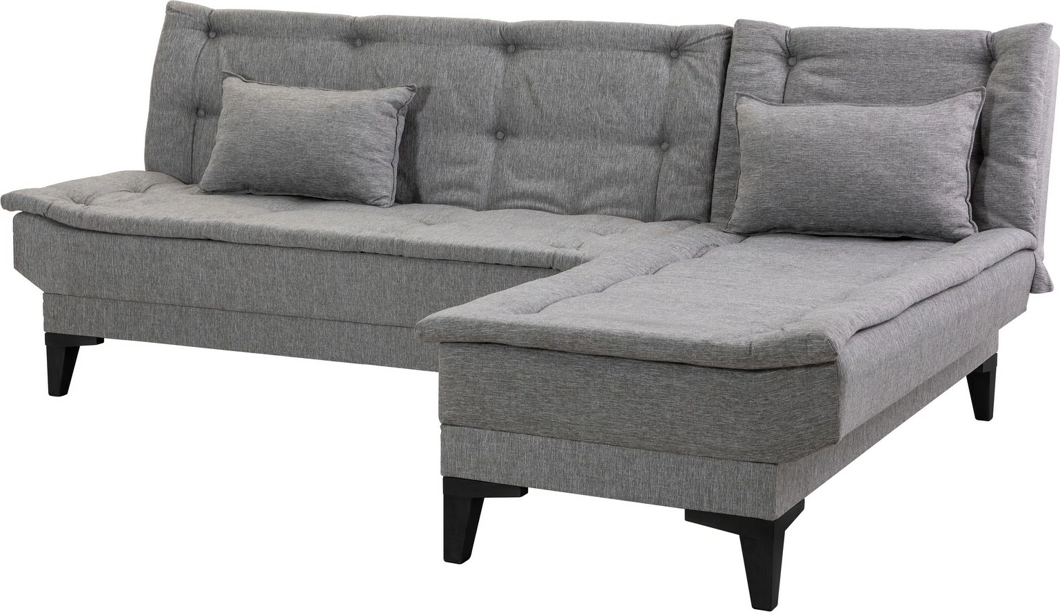 Kënd-sofë shtrat Atelier del Sofa, Santo-S, gri