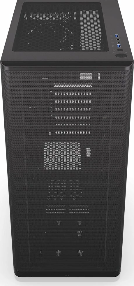 Kasë Endorfy Ventum 200 Solid EY2A001 Midi Tower ATX pa PSU pa dritare USB 3.0 x2 e zezë