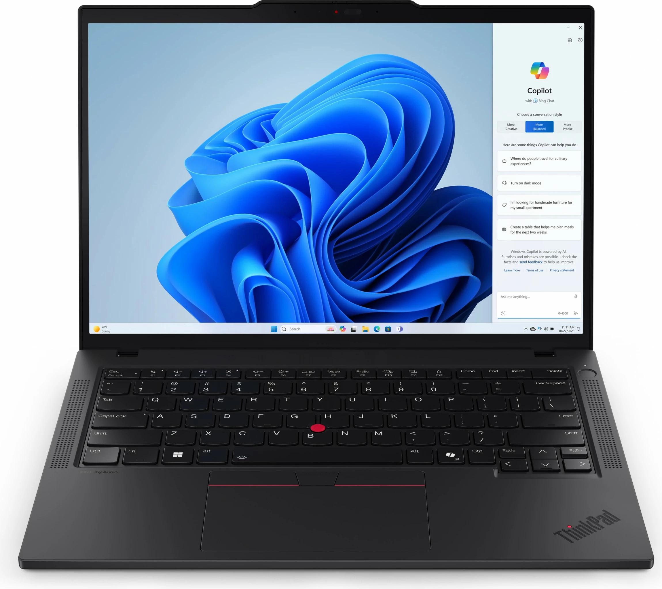 Kompjuter Lenovo ThinkPad P14s Gen 5 AMD Ryzen 7, 64GB RAM, 2TB SSD, 14 inç, e zezë