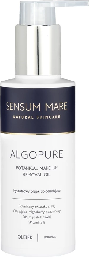 Vaj hidrofilik për largimin e grimit për femra Sensum Mare Algopure, 150ml