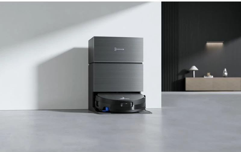 Fshesë robotike Ecovacs Deebot X11 Pro Omni 19500 Pa, me mop, 6400 mAh, e zezë