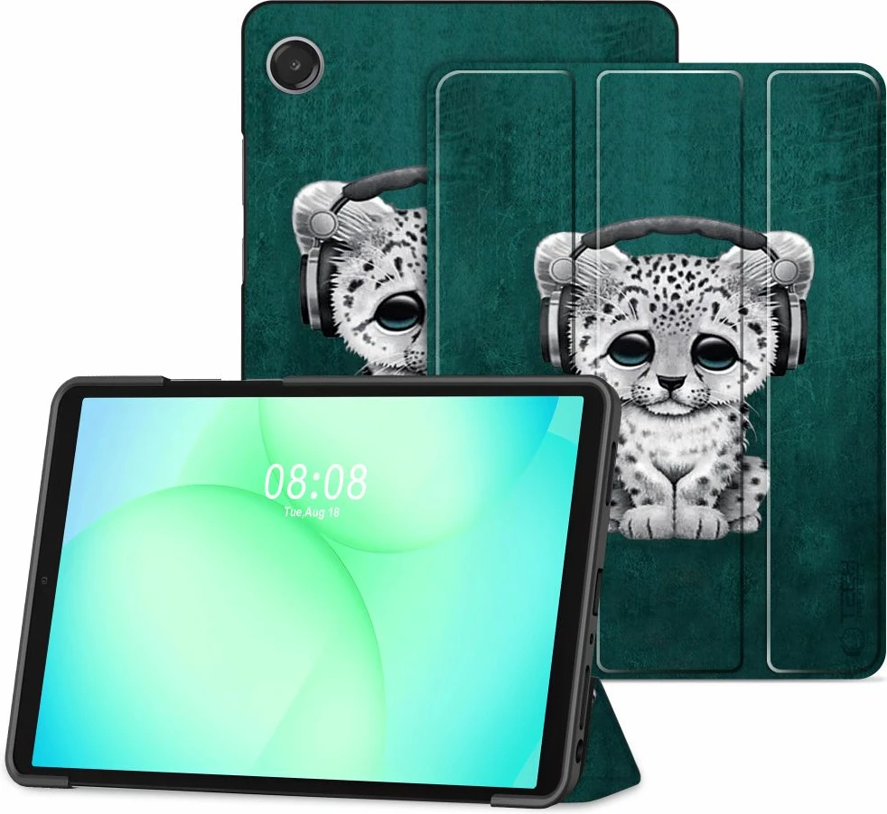 Mbështjellës Tech-Protect SmartCase për Samsung Galaxy Tab A9+ / A11+ Plus 11.0 (X210/X215/X216/X230/X235/X236), i gjelbër, 1 copë