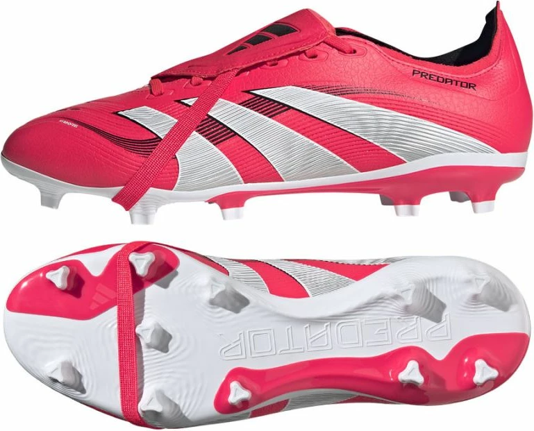 Atlete futbolli meshkuj adidas, të bardha e të kuqe