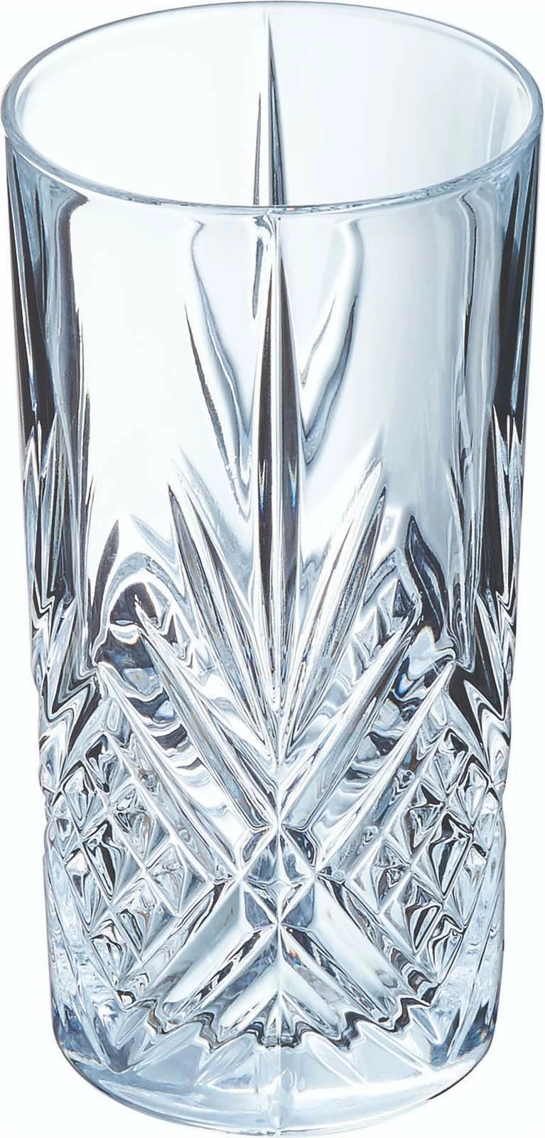 Gotë highball Arcoroc Broadway 380 ml transparente, set 6 copë