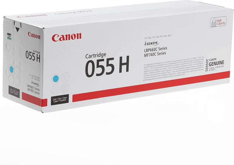 Toner, Canon 055H / 3019C002 XL, 5900 faqe, cyan