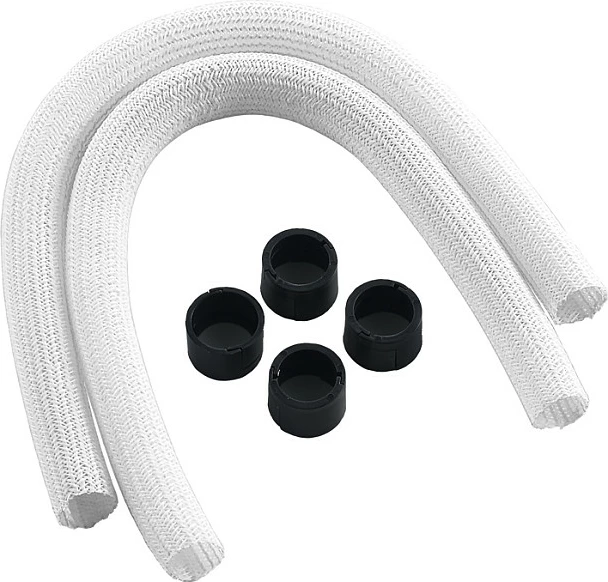 Kit sleeving për AIO CableMod Series 1 për Corsair Hydro Gen 2, i bardhë