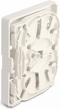 Kuti lidhëse fibër optike DeLOCK, montim në mur, 2x SC Simplex / LC Duplex, 106x80x24 mm, e bardhë