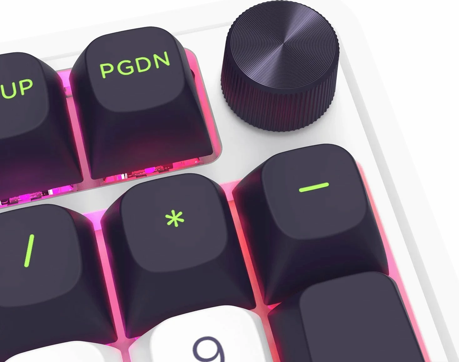 Tastierë gaming mekanike Redragon Eisa Max K686WBG-RGB-MAX RGB, 3-mode (USB-C/Bluetooth/2.4GHz), US layout, e bardhë/jeshile