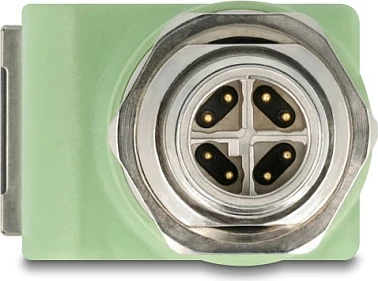 Adapter industrial Ethernet DeLOCK 60681, M12–RJ45, Cat5e, i gjelbër